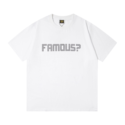 Corteiz Marque celebrite blanc De Shirt